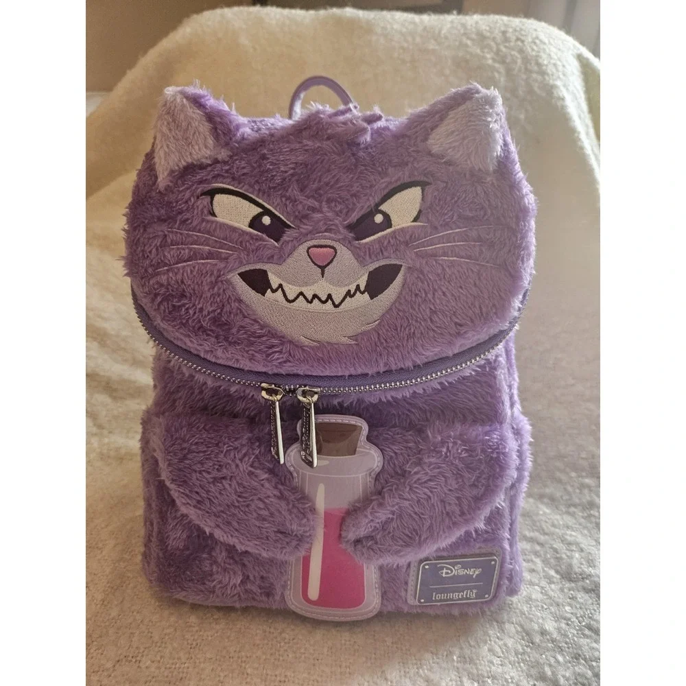 GRAIL Loungefly The Emperor's New Groove Yzma Cat Plush Cosplay Mini Backpack